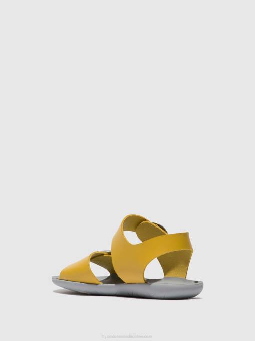 Buckle Sandals MASA757 Fly London Women MUSTARD 0JLR498