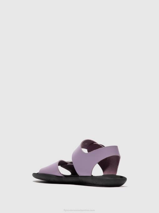 Buckle Sandals MASA757 Fly London Women PURPLE 0JLR499
