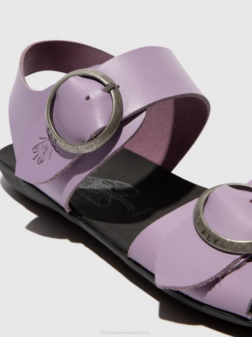 Buckle Sandals MASA757 Fly London Women PURPLE 0JLR499