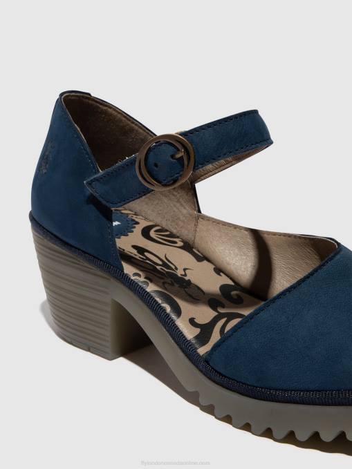 Buckle Sandals WIFO440 Fly London Women BLUE 0JLR492