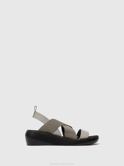 Crossover Sandals BAJI848 Fly London Women CLOUD 0JLR491