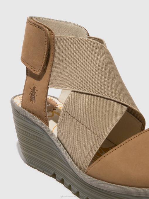 Crossover Sandals YUBA385 Fly London Women SAND 0JLR487