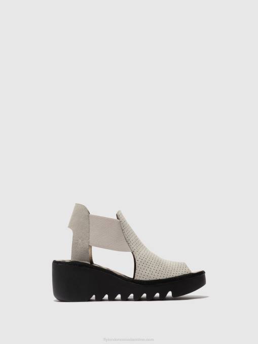 Elasticated Sandals BIGA412 Fly London Women CONCRETE 0JLR480