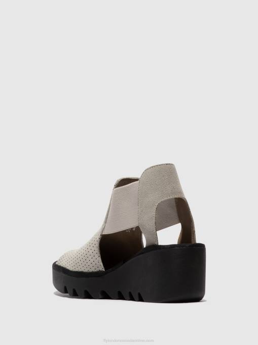 Elasticated Sandals BIGA412 Fly London Women CONCRETE 0JLR480