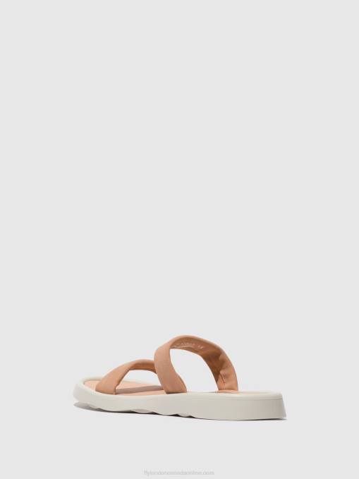 Flat Sandals TAJA872 Fly London Women NUDE PINK 0JLR556