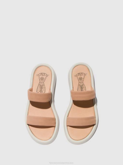 Flat Sandals TAJA872 Fly London Women NUDE PINK 0JLR556