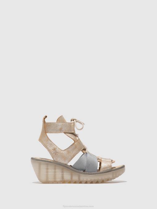 Lace-up Sandals YACA413 Fly London Women PEARL 0JLR471