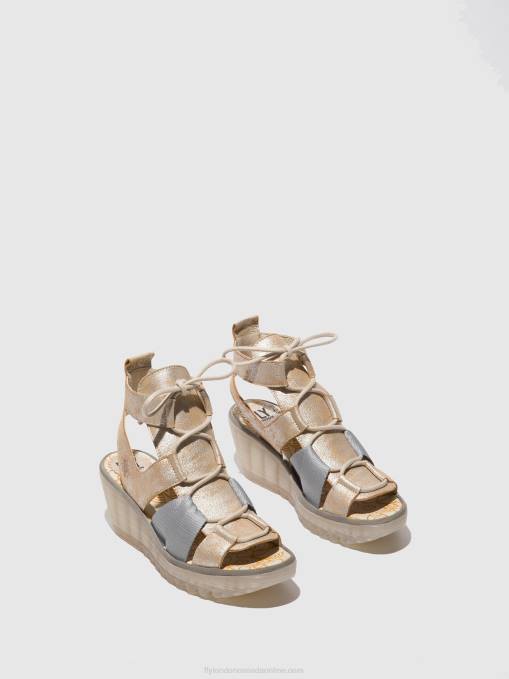 Lace-up Sandals YACA413 Fly London Women PEARL 0JLR471