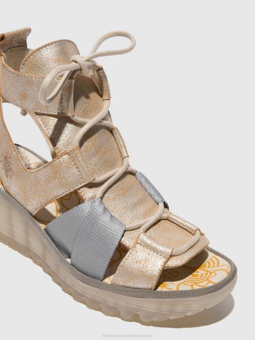 Lace-up Sandals YACA413 Fly London Women PEARL 0JLR471