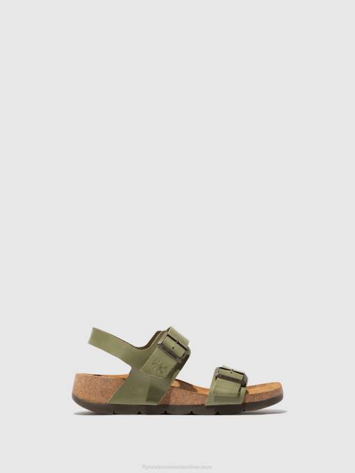 Sling-Back Sandals CEKE722 Fly London Women SMOG 0JLR584