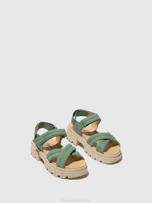 Sling-Back Sandals JADA854 Fly London Women JADE GREEN 0JLR546