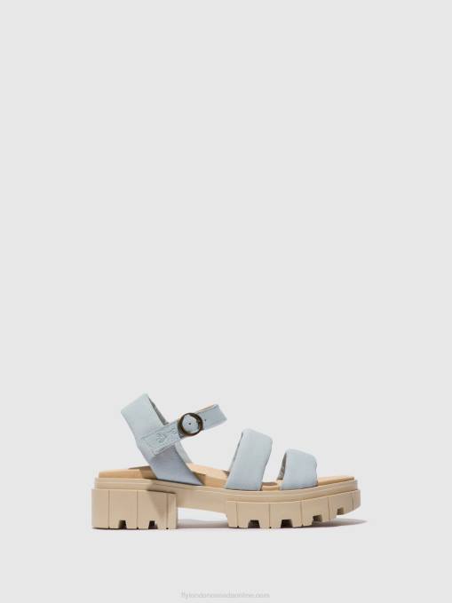 Sling-Back Sandals JELA864 Fly London Women SKY BLUE 0JLR544