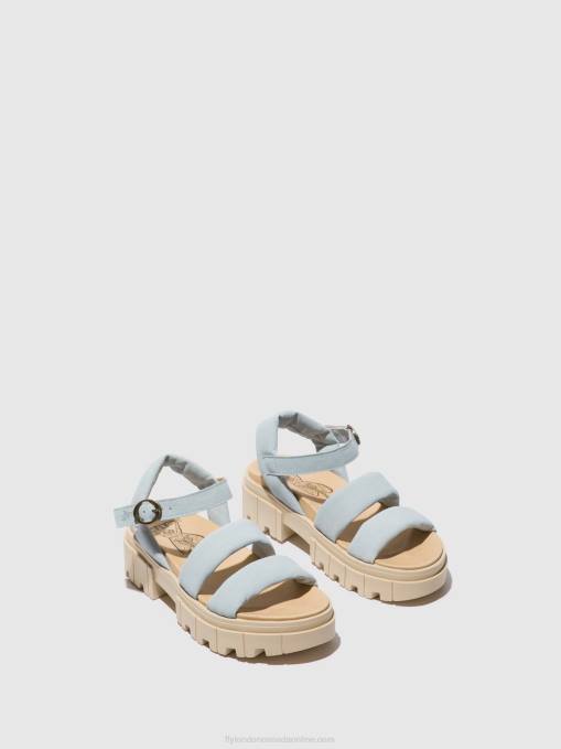 Sling-Back Sandals JELA864 Fly London Women SKY BLUE 0JLR544