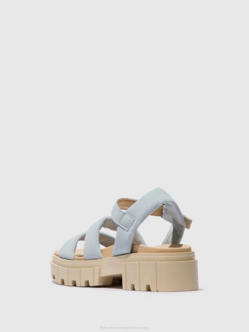 Sling-Back Sandals JELA864 Fly London Women SKY BLUE 0JLR544