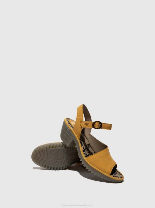 Sling-Back Sandals WELY439 Fly London Women BUMBLEBEE 0JLR454