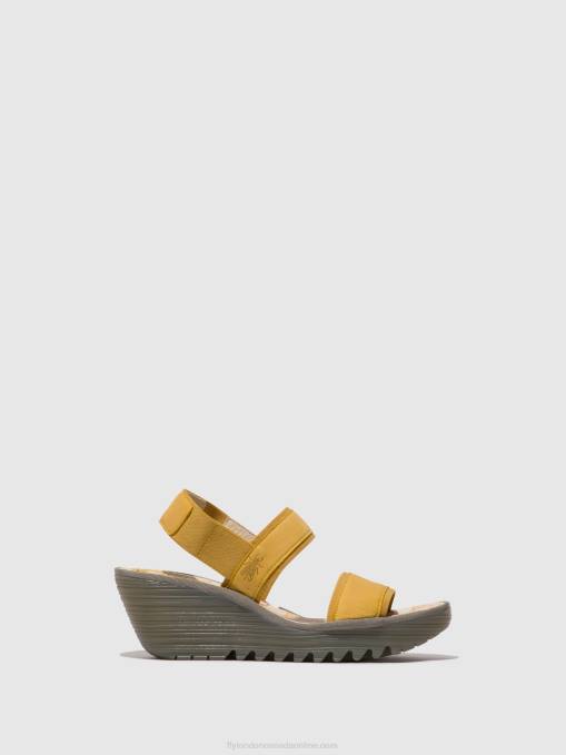 Sling-Back Sandals YACO416 Fly London Women BUMBLEBEE 0JLR440