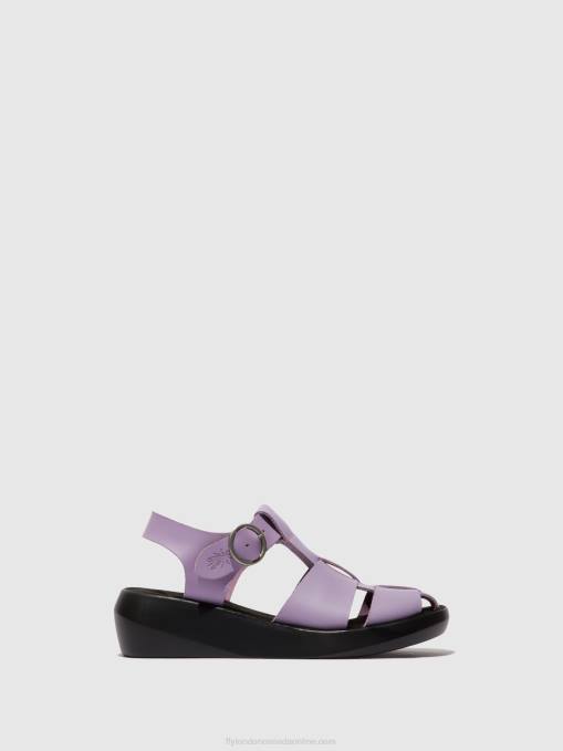 Strappy Sandals BAWE842 Fly London Women VIOLET 0JLR429