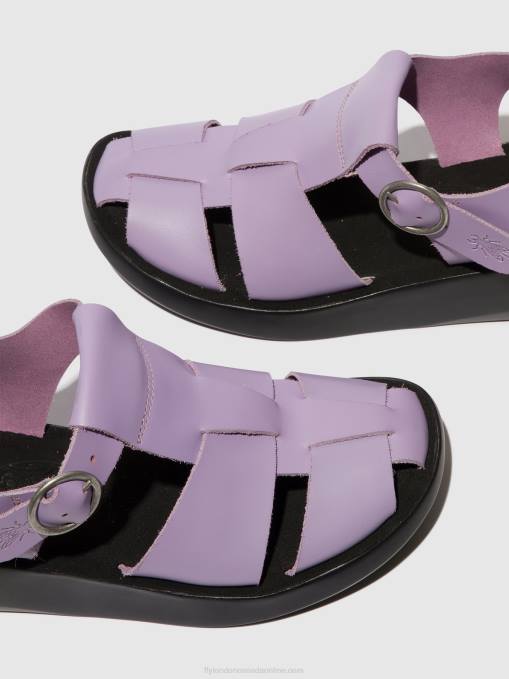 Strappy Sandals BAWE842 Fly London Women VIOLET 0JLR429