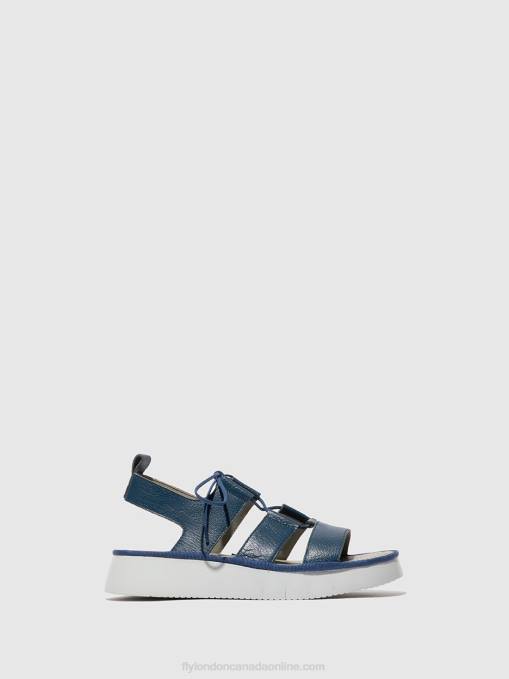 Strappy Sandals CAIO363 Fly London Women BLUE 0JLR571