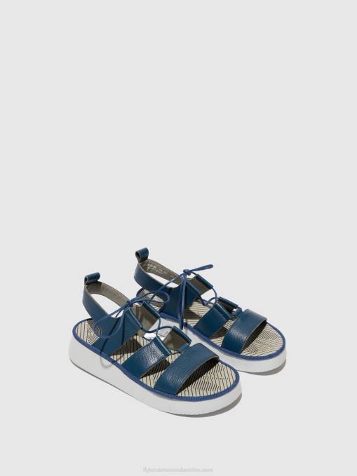 Strappy Sandals CAIO363 Fly London Women BLUE 0JLR571