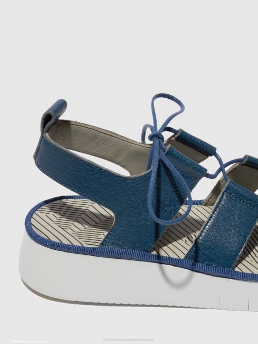 Strappy Sandals CAIO363 Fly London Women BLUE 0JLR571