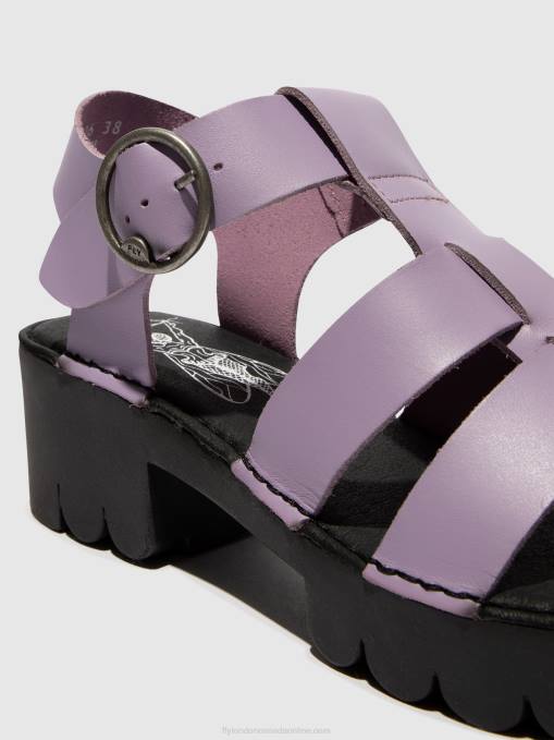 T-Strap Sandals EMME511 Fly London Women VIOLET 0JLR407