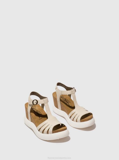 T-Strap Sandals GAIT959 Fly London Women OFFWHITE 0JLR409