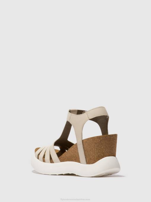 T-Strap Sandals GAIT959 Fly London Women OFFWHITE 0JLR409