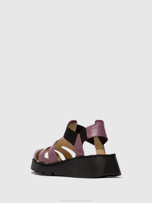 T-Strap Sandals PEFI429 Fly London Women VIOLET 0JLR406