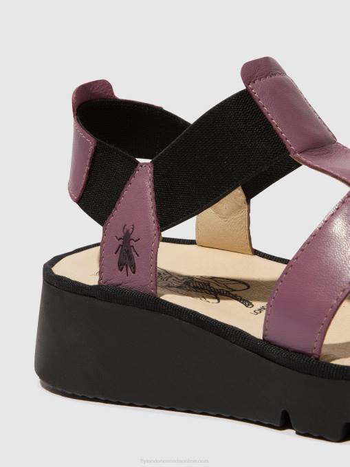 T-Strap Sandals PEFI429 Fly London Women VIOLET 0JLR406