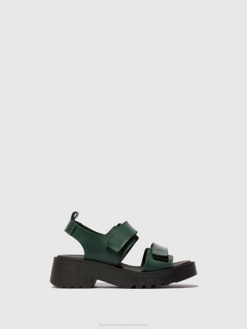 Velcro Sandals MEKA857 Fly London Women PETROL 0JLR392