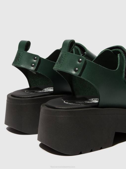 Velcro Sandals MEKA857 Fly London Women PETROL 0JLR392