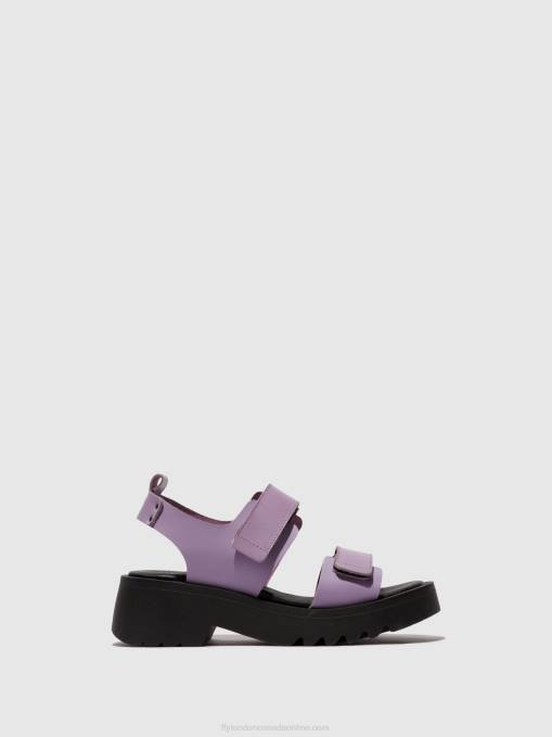 Velcro Sandals MEKA857 Fly London Women VIOLET 0JLR393