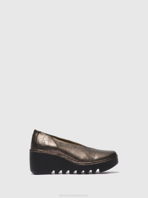 Slip-on Shoes BESO246 Fly London Women COOL GRAPHITE 0JLR695