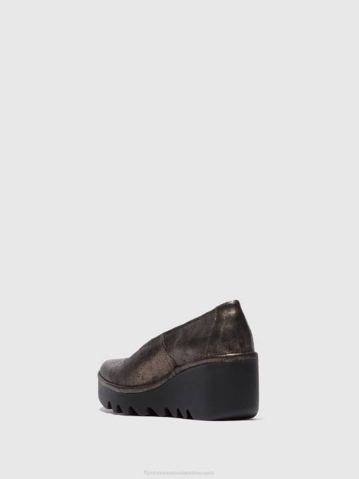Slip-on Shoes BESO246 Fly London Women COOL GRAPHITE 0JLR695