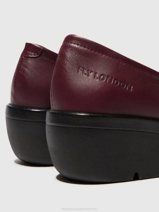 Slip-on Shoes NUMA570 Fly London Women BORDEAUX 0JLR670
