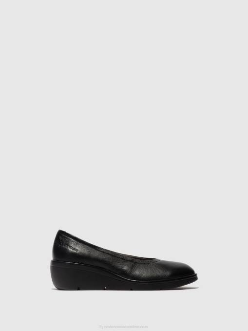 Slip-on Shoes NUMA570 Fly London Women MOUSSE BLACK 0JLR618