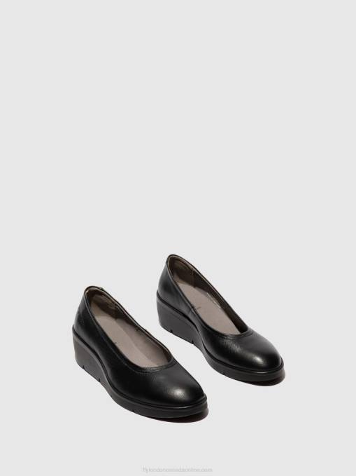 Slip-on Shoes NUMA570 Fly London Women MOUSSE BLACK 0JLR618
