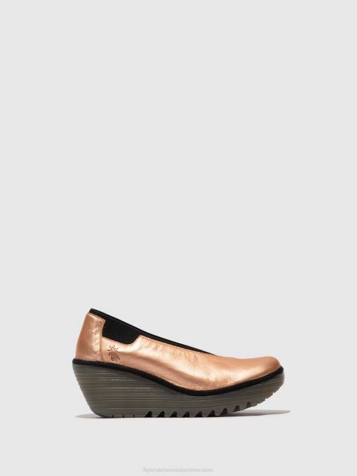 Slip-on Shoes YOZA438 Fly London Women BLUSH GOLD 0JLR628