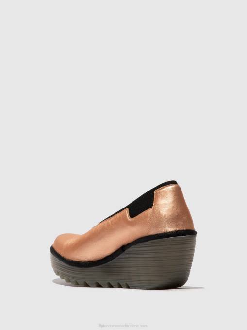 Slip-on Shoes YOZA438 Fly London Women BLUSH GOLD 0JLR628