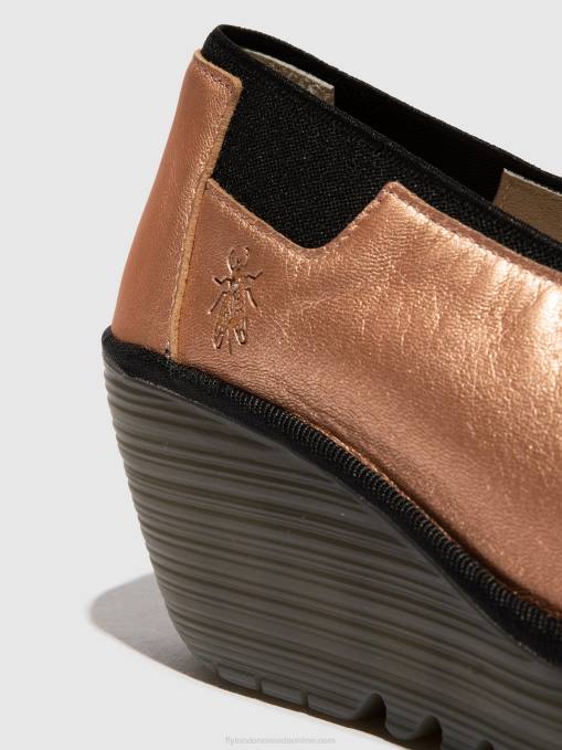 Slip-on Shoes YOZA438 Fly London Women BLUSH GOLD 0JLR628