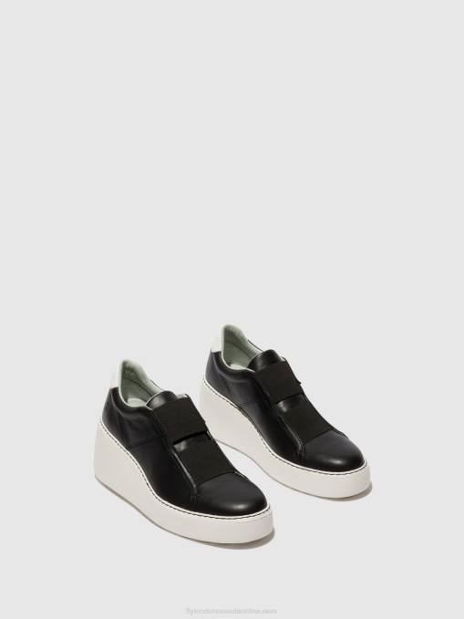 Elasticated Trainers DITO581 Fly London Women BLACK 0JLR730