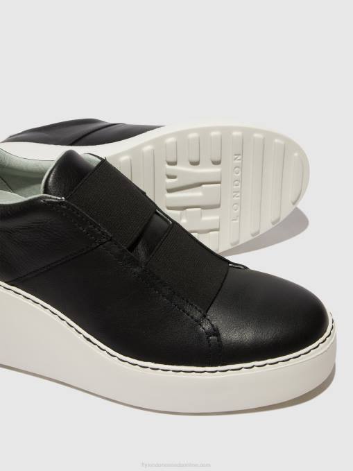 Elasticated Trainers DITO581 Fly London Women BLACK 0JLR730