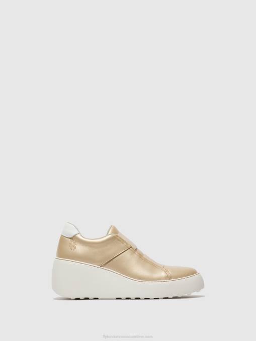 Elasticated Trainers DITO581 Fly London Women GOLD 0JLR731