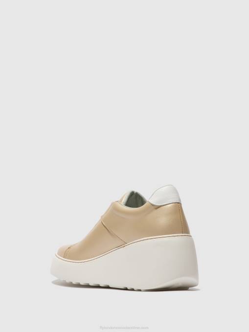 Elasticated Trainers DITO581 Fly London Women GOLD 0JLR731