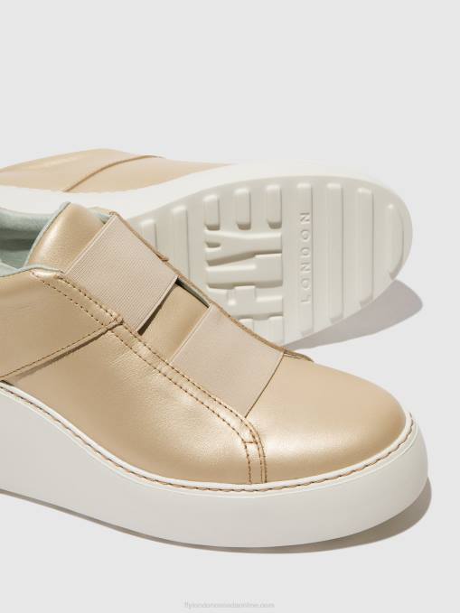 Elasticated Trainers DITO581 Fly London Women GOLD 0JLR731