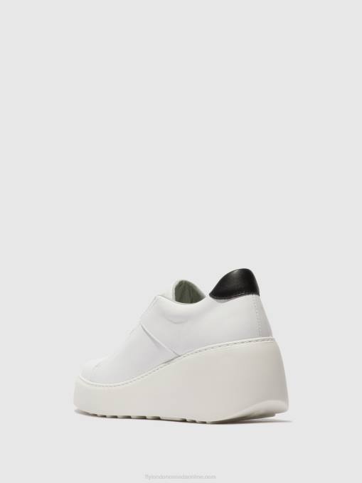 Elasticated Trainers DITO581 Fly London Women WHITE 0JLR732