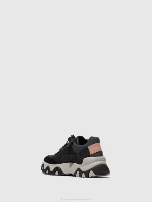 Elasticated Trainers FIAN634 Fly London Women MULTI BLACK 0JLR772