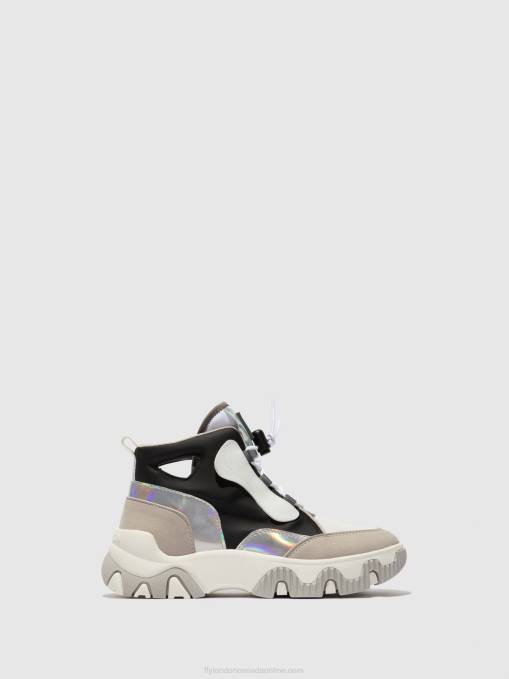 Hi-Top Trainers FENY633 Fly London Women MULTI OFFWHITE 0JLR775