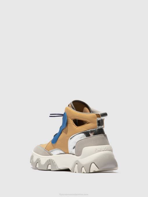 Hi-Top Trainers FENY633 Fly London Women PEACH 0JLR747